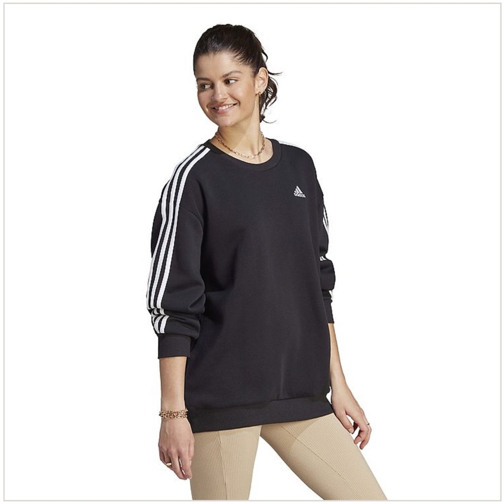 Adidas Women’s Multi Sport Black Crew Neck Sweatshirt